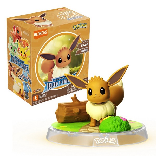 Blokees Pokemon Classic Edition CV-S Eevee Prologue of Adventure