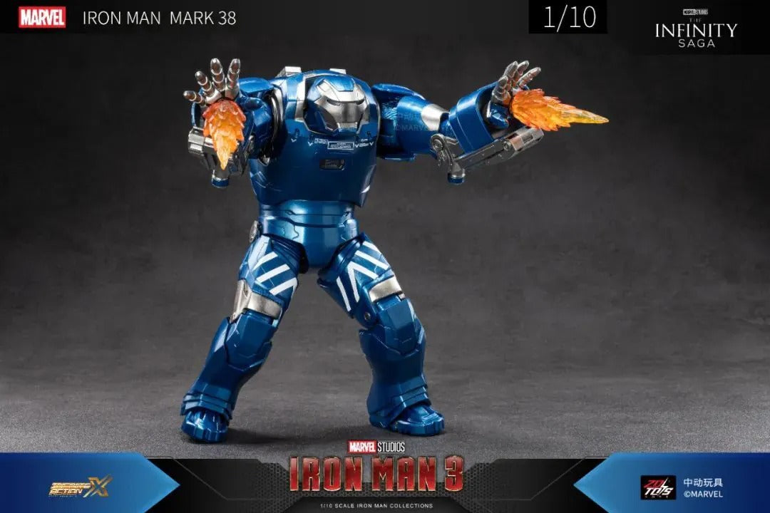 ZD Toys Marvel Avengers 1/10 Iron Man MK38 Action Figure