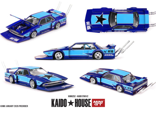 Load image into Gallery viewer, (Pre-order) Kaido House X Mini GT KAIDO STAR V2 Model Car #KHMG252

