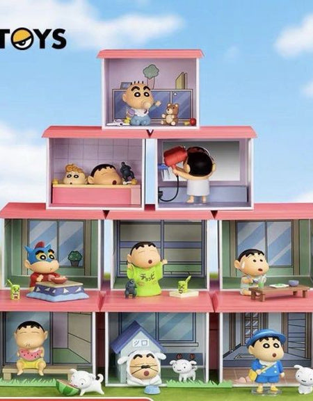 52TOYS Crayon Shin-Chan Home In Kasukabe (Full set of 8) Collection