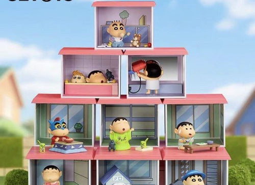 Load image into Gallery viewer, 52TOYS Crayon Shin-Chan Home In Kasukabe (Full set of 8) Collection
