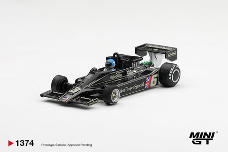 (Pre-order) Mini GT #1374 Lotus 78 #6 Ronnie Peterson 1978 S. African GP Winner