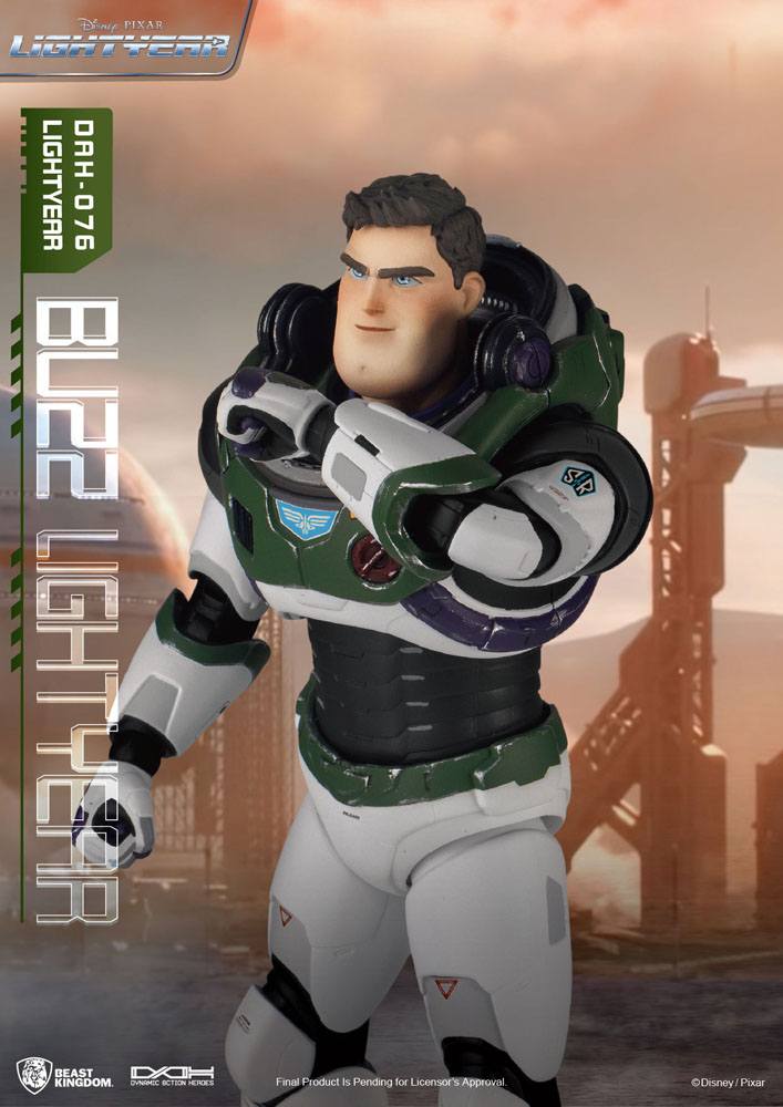 Beast Kingdom DAH-076 Lightyear Buzz Alpha Suit 21cm Action Figure (Light Up)