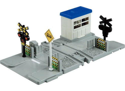 Load image into Gallery viewer, Takara Tomy Tomica Plarail Accessory J-18 Small Road Crossing Playset Japan
