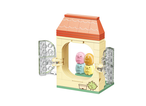 Load image into Gallery viewer, Qman Keeppley Sumikko Gurashi Tapioca's windows Building Block Set
