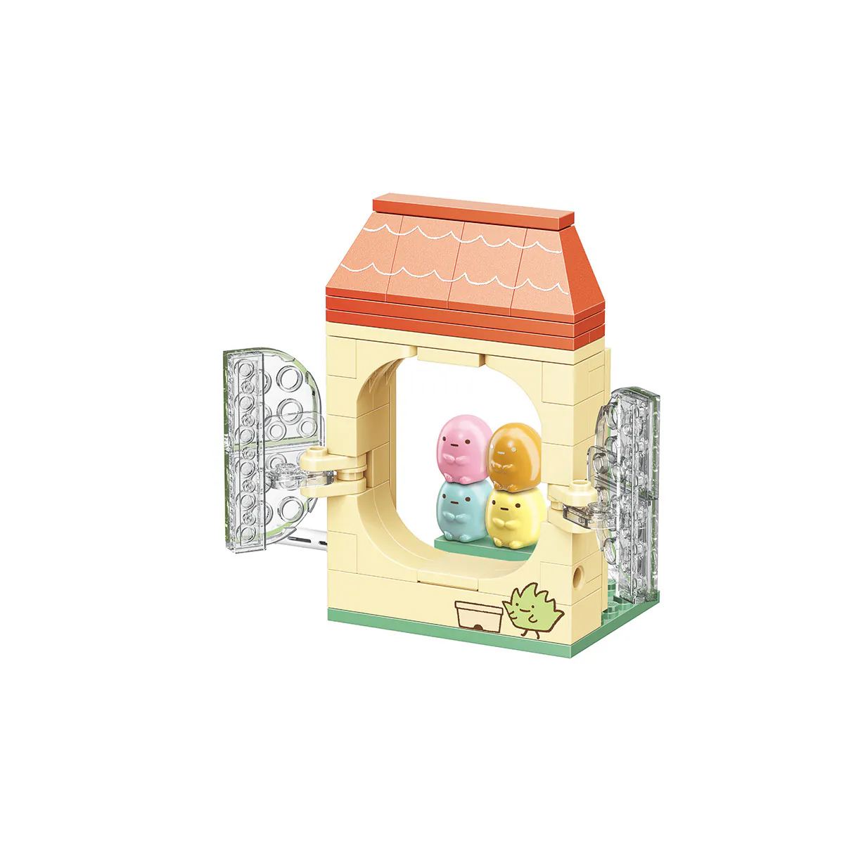 Qman Keeppley Sumikko Gurashi Tapioca's windows Building Block Set