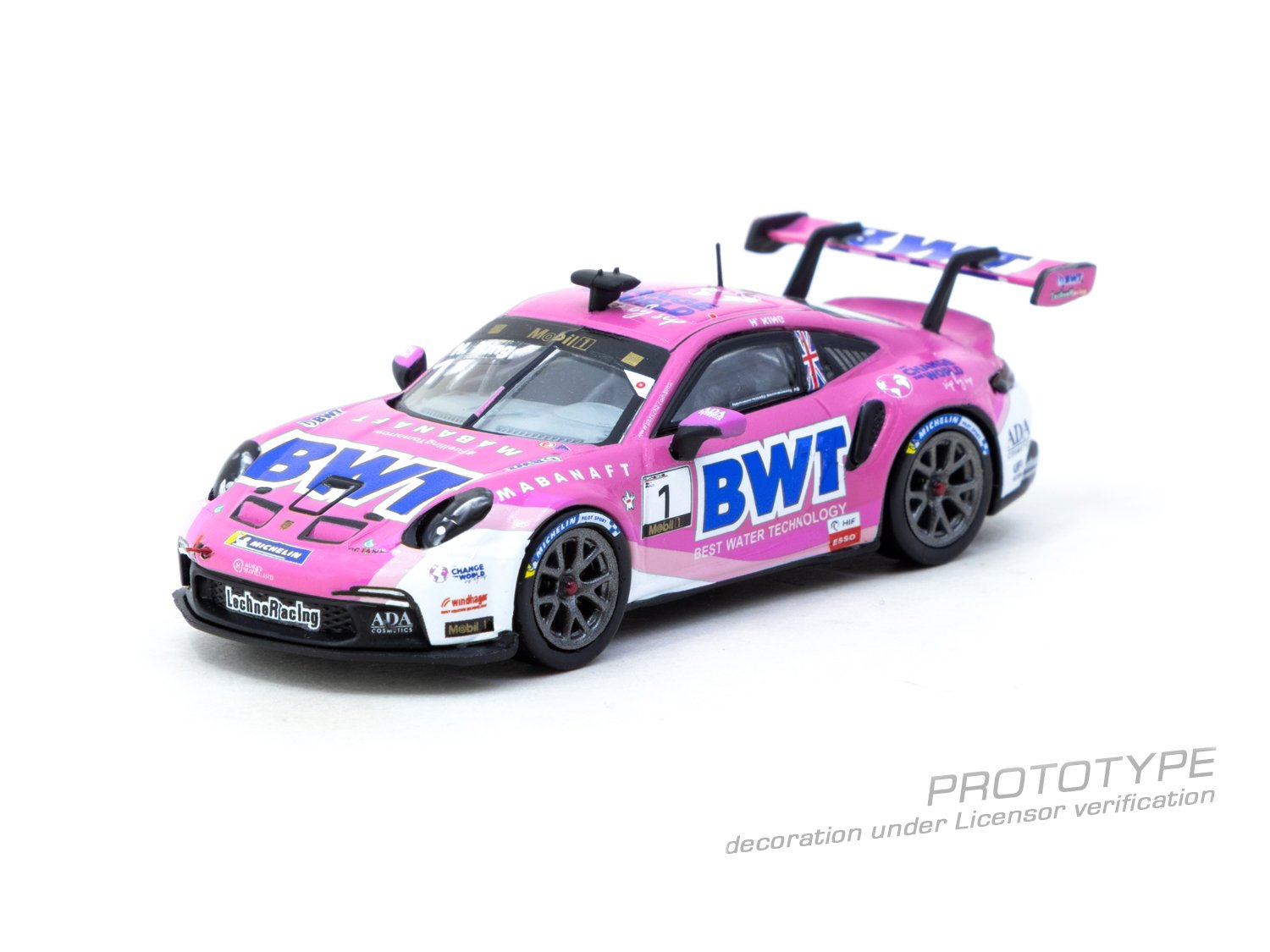 Tarmac Works 1/64 Porsche 911 GT3 Cup (992) Porsche Mobil 1 Supercup
