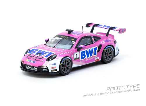 Load image into Gallery viewer, Tarmac Works 1/64 Porsche 911 GT3 Cup (992) Porsche Mobil 1 Supercup
