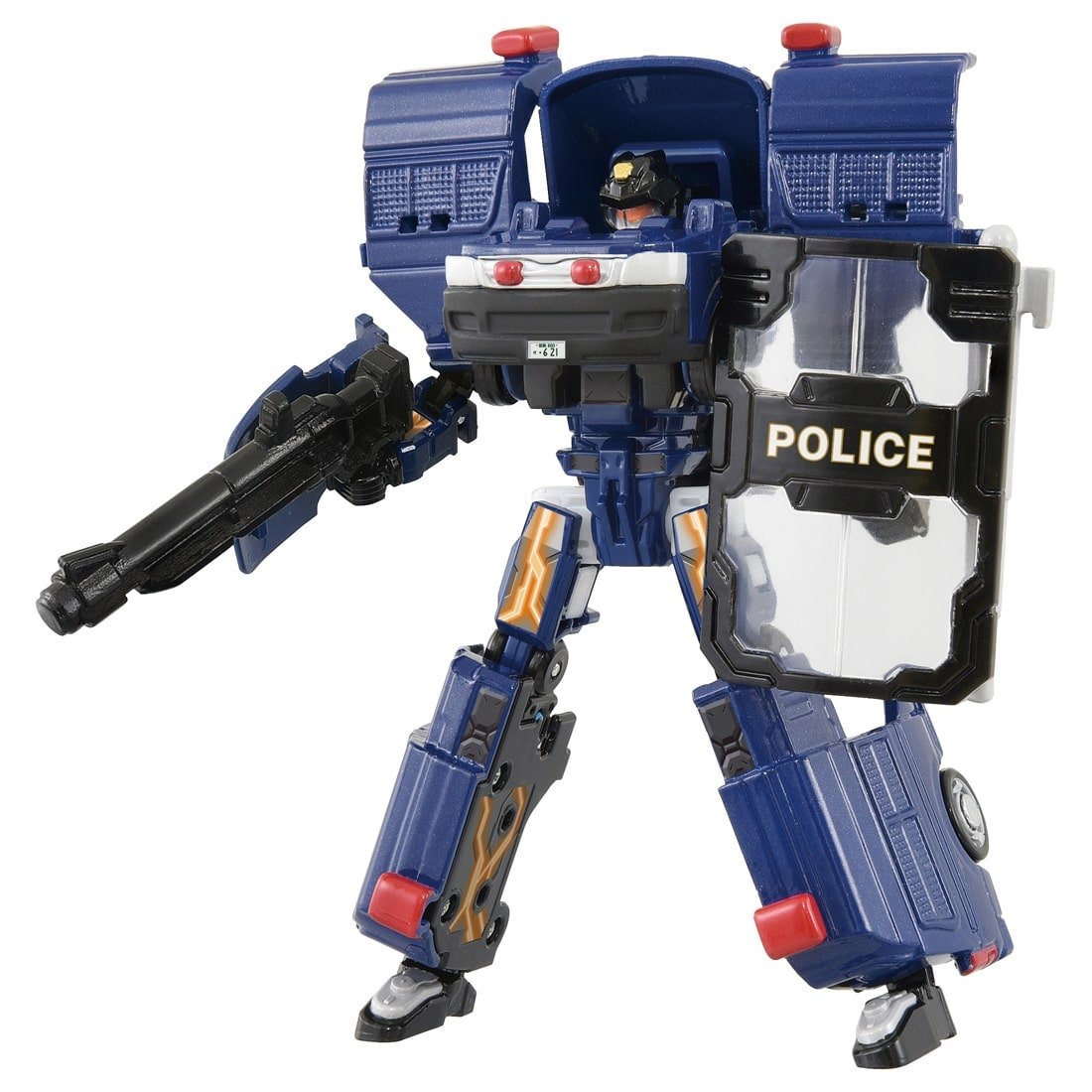 Takara Tomy Tomica Jobraver Police Braver Mobile and Traffic Police Double Set