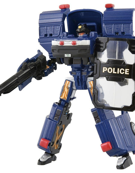 Takara Tomy Tomica Jobraver Police Braver Mobile and Traffic Police Double Set