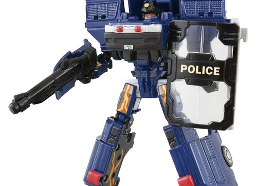 Load image into Gallery viewer, Takara Tomy Tomica Jobraver Police Braver Mobile and Traffic Police Double Set
