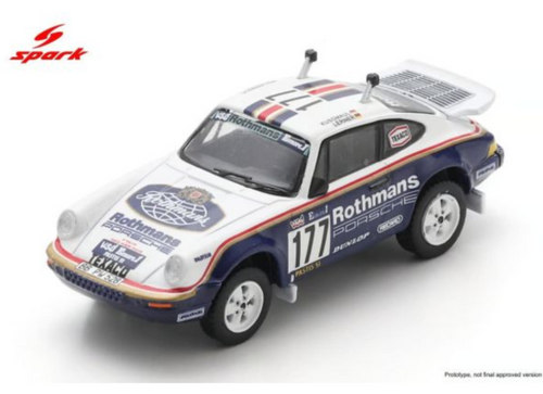 Load image into Gallery viewer, (Pre-order) Spark Porsche 953 No.177 Paris-Dakar Rally 1984 R. Kussmaul
