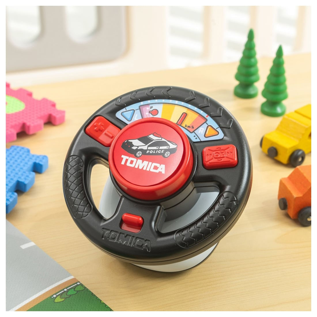Takara Tomy I love going out! Mini Handle Tomica Patrol Car Baby Toy