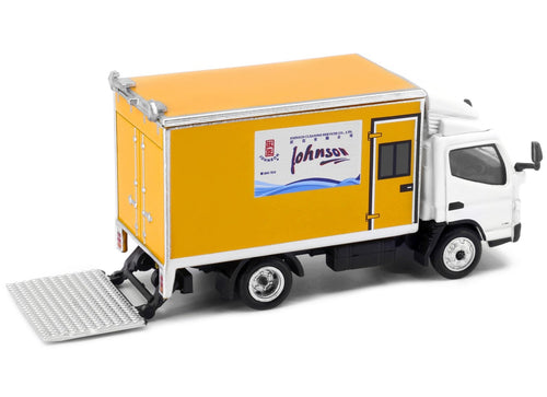 Load image into Gallery viewer, Tiny City Die-cast Model Car - Mitsubishi Fuso Canter Box Lorry Johnson
