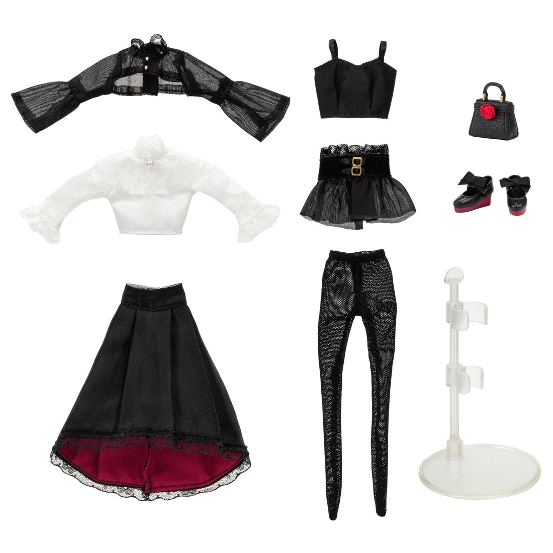 Takara Tomy Licca-chan Doll - Stylish Licca Photogenic Licca Gothic Noir