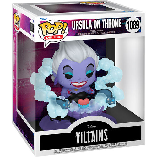 Funko POP Deluxe Disney #1089: Villains - Ursula on Throne Figure