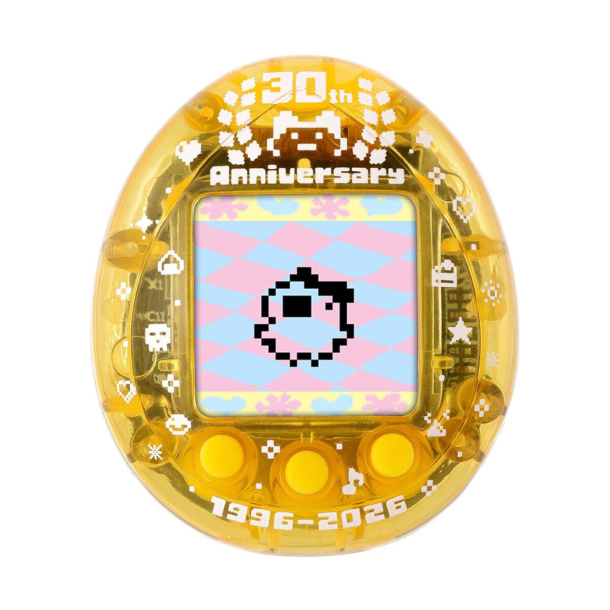 Bandai - Tamagotchi x Mametchi: Tamagotchi Nano Colorful 30th Anniversary Yellow