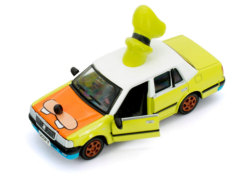 Load image into Gallery viewer, TINY x Disney Vehicle - 1/72 Hong Kong Urban Taxi x Goofy Model Car
