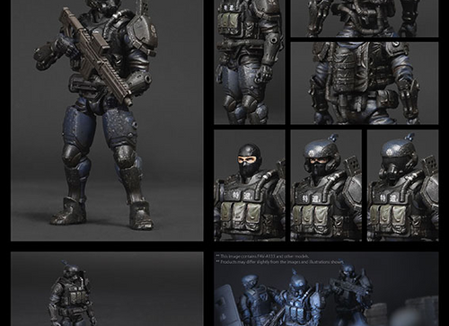 Load image into Gallery viewer, Acid Rain x Toy Alliance FAV-A133 Akasabi Purger 1/18 Action Figure
