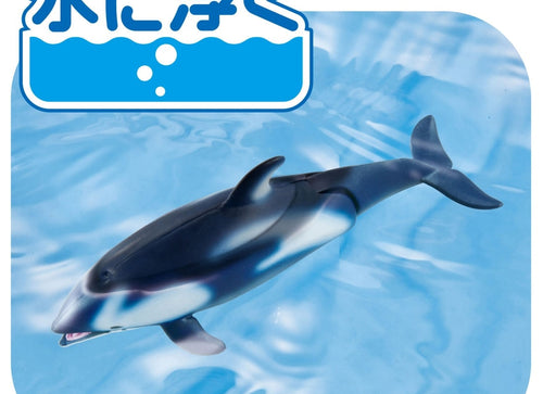 Load image into Gallery viewer, Takara Tomy Ania AL-40 Pacific White-Sided Dolphin with diver (Floating Version)
