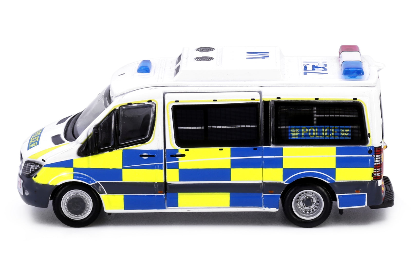 Tiny City 172 Die-cast Model Car - Mercedes-Benz Sprinter Police Traffic(AM7521)