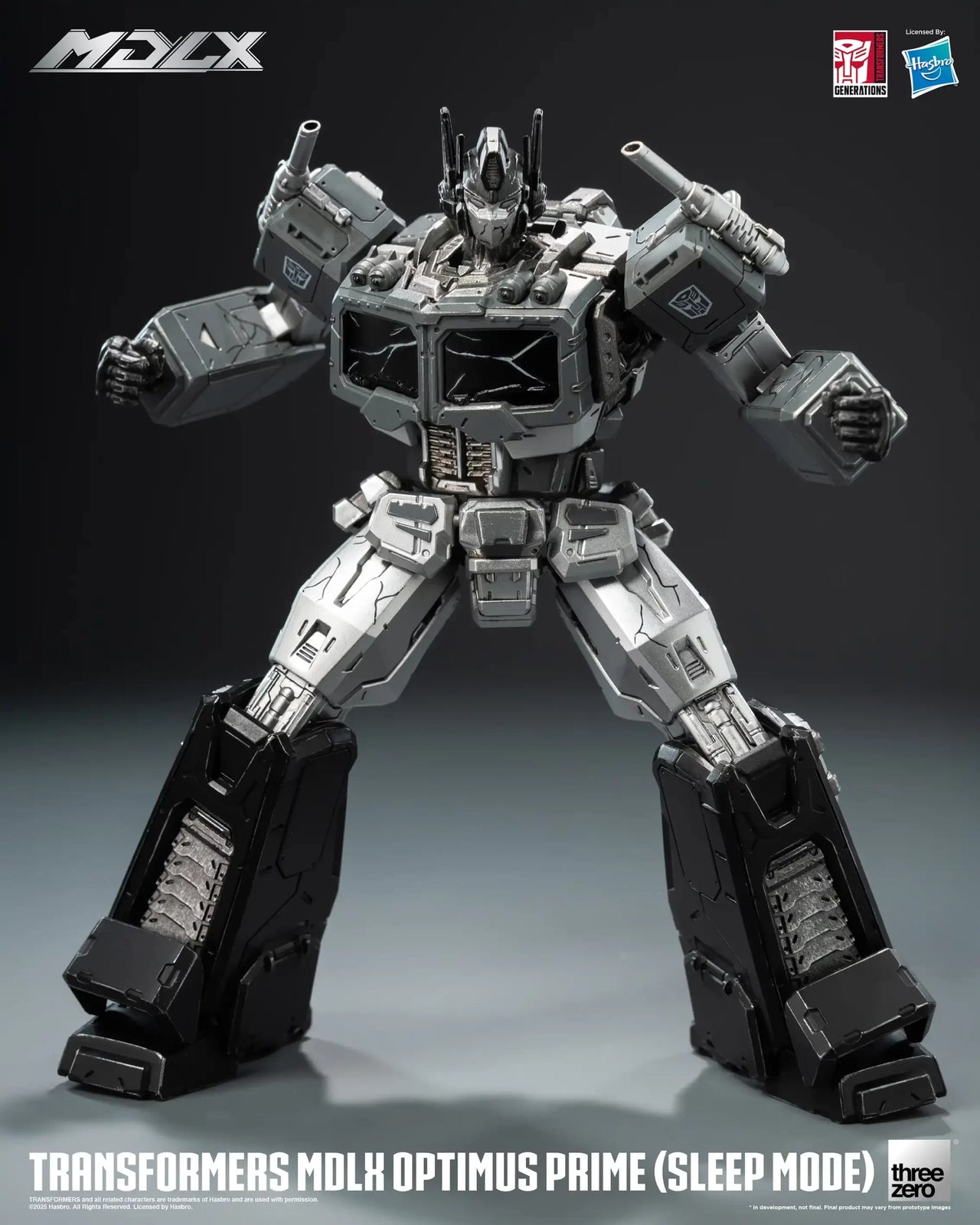 Threezero Transformers MDLX Optimus Prime (Sleep Mode) Action Figure Set