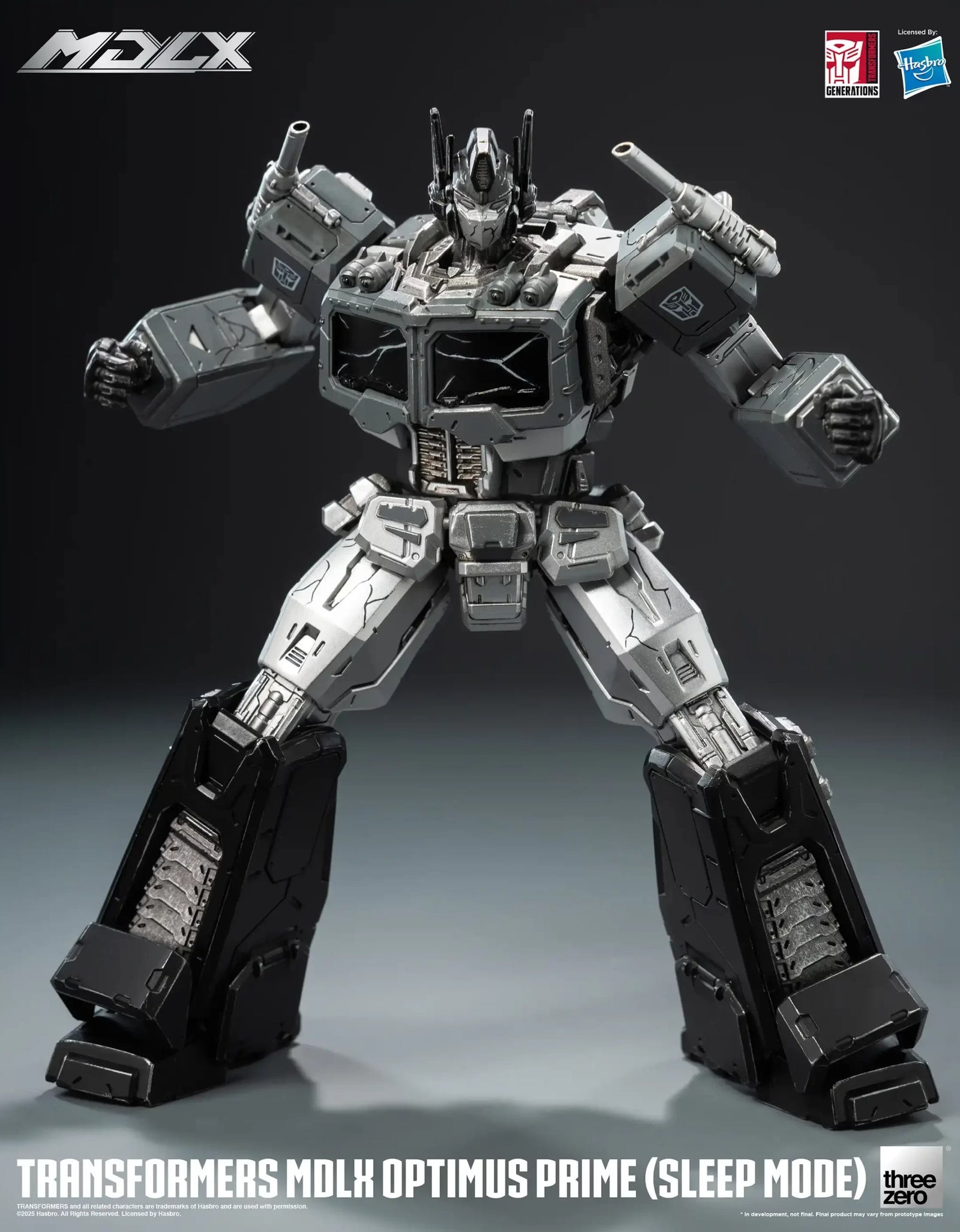 Threezero Transformers MDLX Optimus Prime (Sleep Mode) Action Figure Set