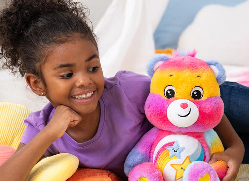 Load image into Gallery viewer, Care Bears Basic Fun 14 inch Soft Plush Toy (Eco Friendly)  -Dare To Care Bear

