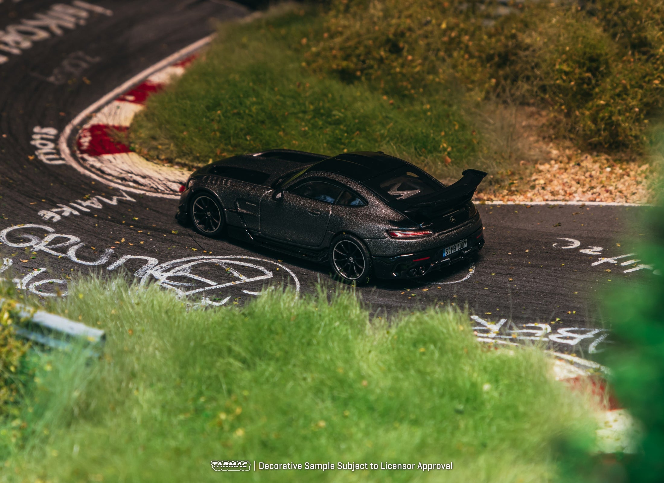 (Pre-order) Tarmac Works 1/64 Mercedes-Benz AMG GT Black Series Grey Model Car