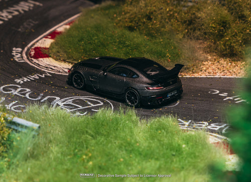 Load image into Gallery viewer, (Pre-order) Tarmac Works 1/64 Mercedes-Benz AMG GT Black Series Grey Model Car
