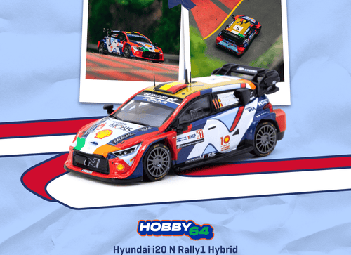 Load image into Gallery viewer, (Pre-order) Tarmac Works 1/64 Hyundai i20 N Rally1 Hybrid Croatia Rally 2024
