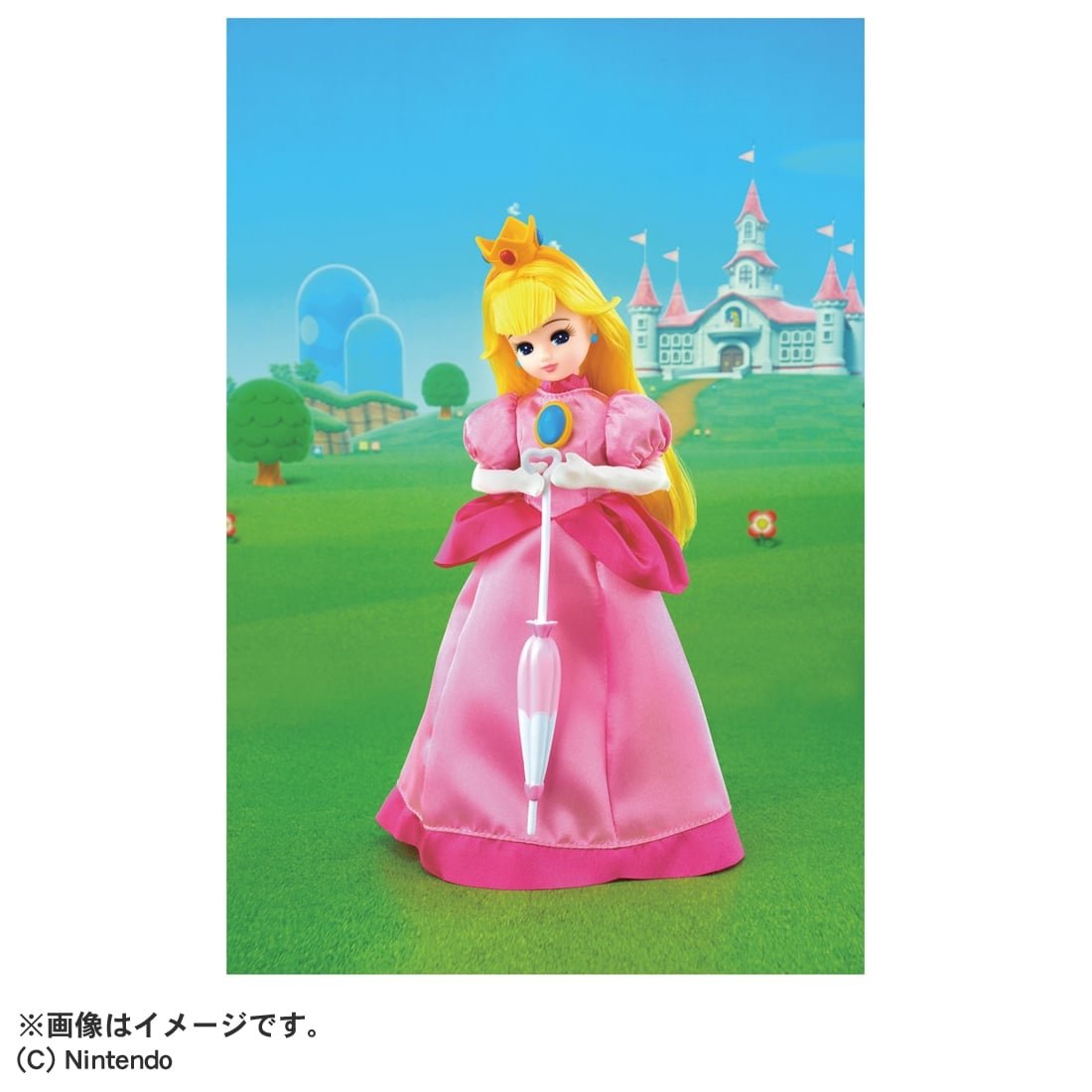 Takara Tomy Licca Super Mario Princess Peach Style (Licca-chan) Doll
