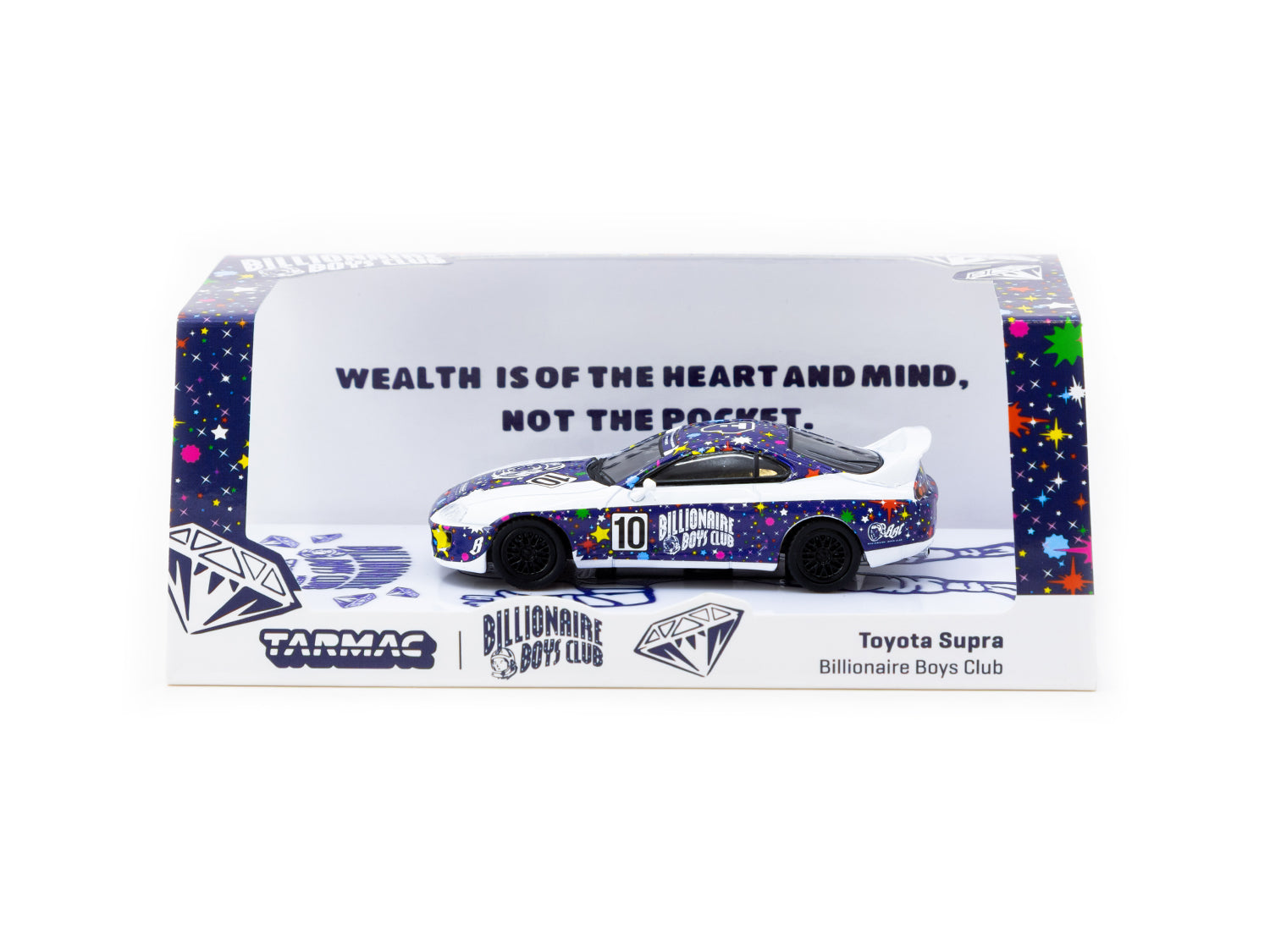 Tarmac Works HOBBY64 1/64 Toyota Supra, Billionaire Boys Club *Special Edition*