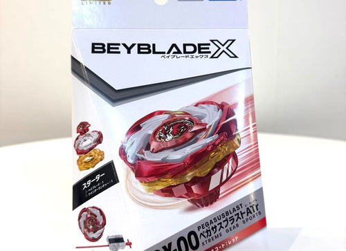 Load image into Gallery viewer, Takara Tomy BBX Beyblade X Premium Starter CX-00 Pegasus Blast RED Starter
