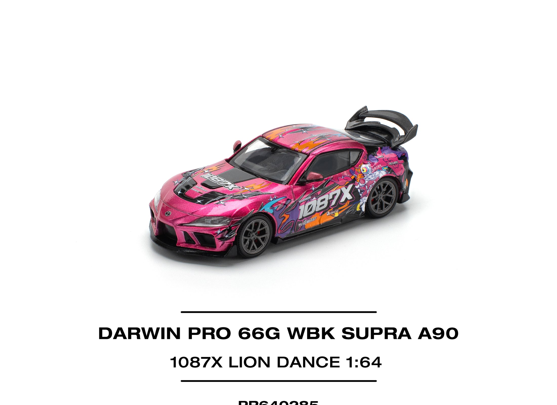 POP RACE 1/64 Darwin pro 66g wbk supra (a90) - 1087x lion dance