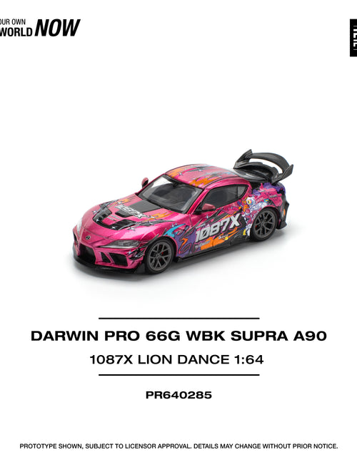 Load image into Gallery viewer, POPRACE 1/64 DARWIN PRO 66G WBK SUPRA (A90) - 1087X LION DANCE
