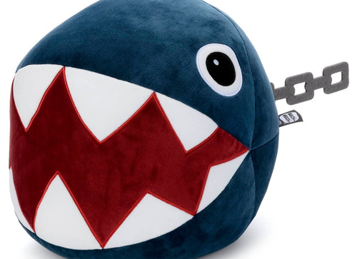 Load image into Gallery viewer, Takara Tomy Arts Super Mario Soft Plush Toy - Mocchi Game Style Chain Chomp

