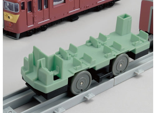 Load image into Gallery viewer, Takara Tomy Plarail Real Class 415 Series Commuter Train (Red Train)
