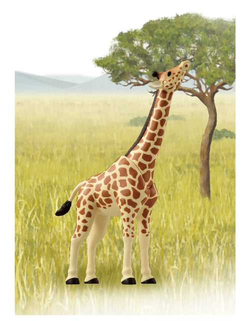 Load image into Gallery viewer, Takara Tomy Ania AL-30 Giraffe (Reticulated Giraffe) Animal Figure

