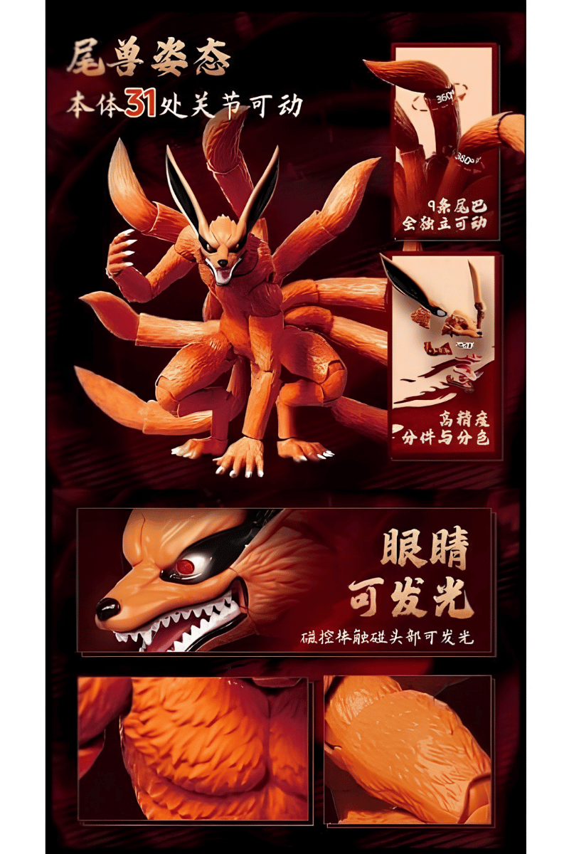 Blokees Legend Edition Naruto Shippuden AE01 Nine Tails Kurama Model Kit
