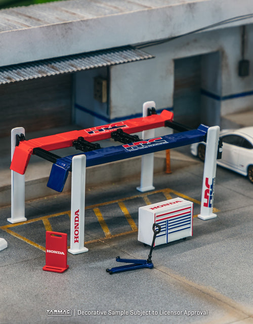 Load image into Gallery viewer, Tarmac Works 1/64 Garage tools set  Honda Racing Diorama
