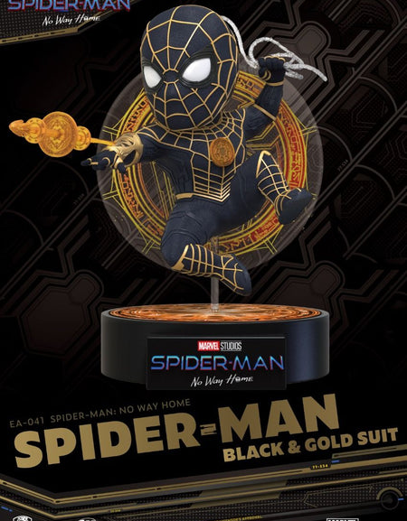 Beast Kingdom EA-041 Spider-Man: No way home Spider-Man Black & Gold Suit