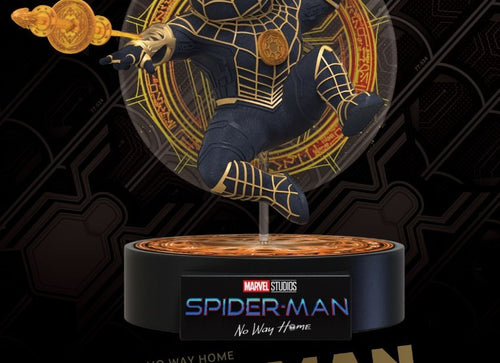 Load image into Gallery viewer, Beast Kingdom EA-041 Spider-Man: No way home Spider-Man Black &amp; Gold Suit
