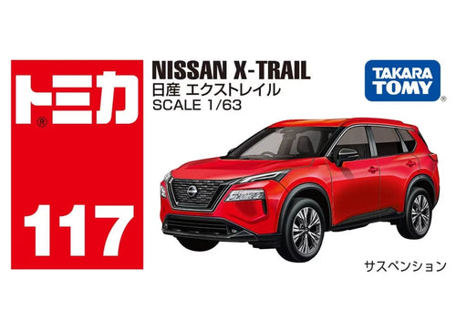 Load image into Gallery viewer, Takara Tomy Tomica #117 1/63 Diecast Car Toy Mini Nissan X-Trail
