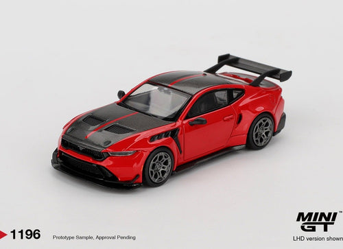 Load image into Gallery viewer, (Pre-order) MINI GT #1196 1/64 Ford Mustang GTD Race Red Diecast Model Car
