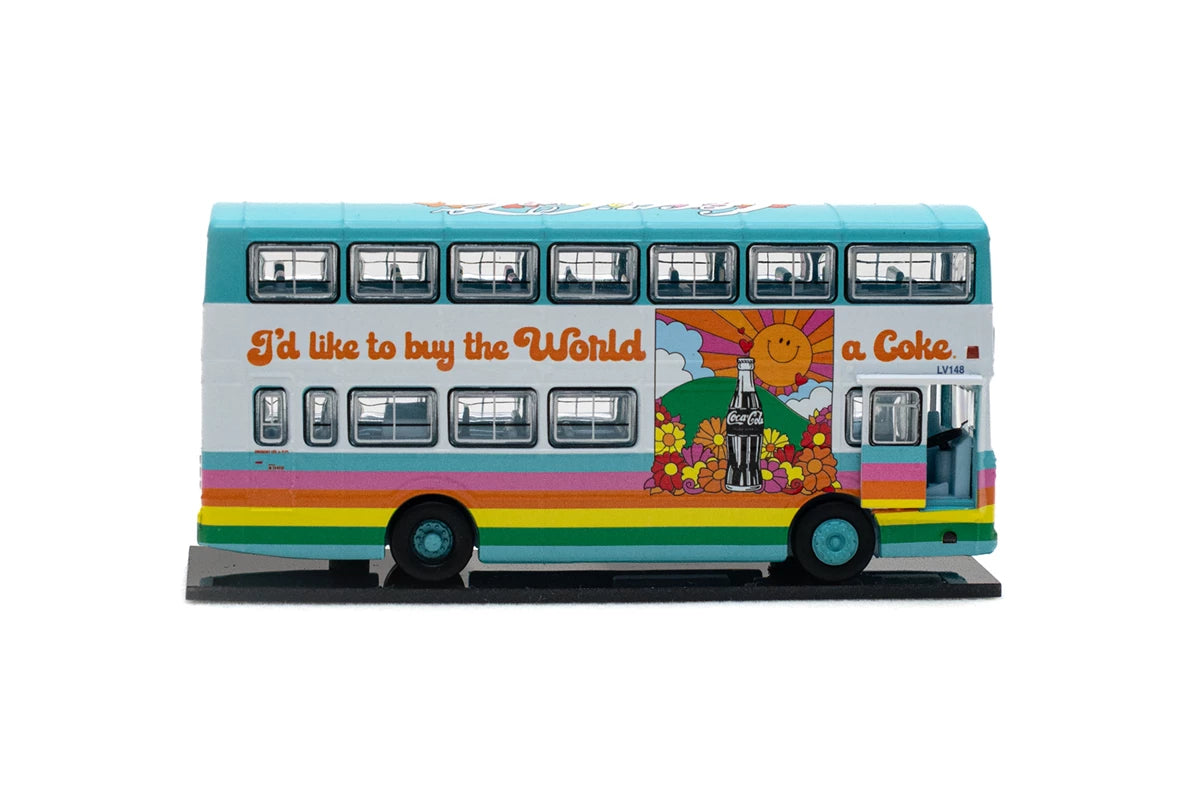 Tiny City Diecast Model Car CMB Leyland Victory Mk2 Duple MetSec (110) Coca-Cola