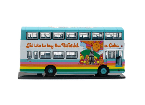 Load image into Gallery viewer, Tiny City Diecast Model Car CMB Leyland Victory Mk2 Duple MetSec (110) Coca-Cola
