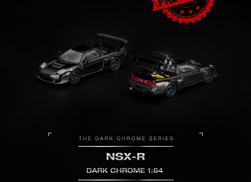 Load image into Gallery viewer, (Pre-order) POP RACE NSX-R DARK CHROME Opening Rear Detailed Engine #PRDC017
