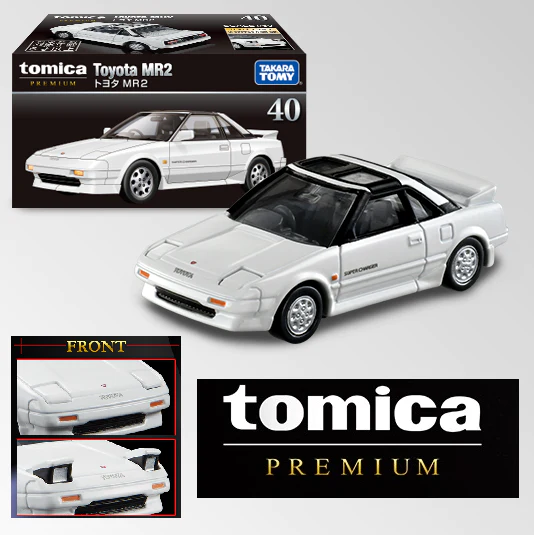 Takara Tomy Tomica Premium Diecast  Model Car No. 40 Toyota MR2