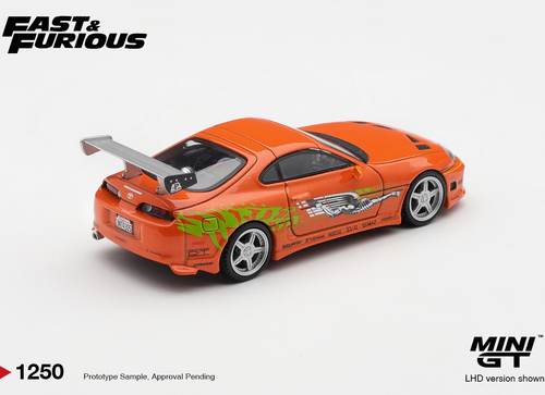 Load image into Gallery viewer, (Pre-order) Mini GT #1250 Toyota Supra BOMEX The Fast and the Furious Brian O'
